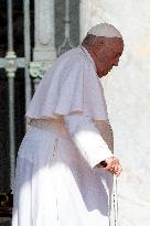 Pope Francis Weekly General Audience - Vatican