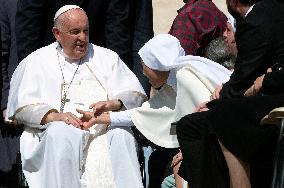 Pope Francis Weekly General Audience - Vatican