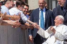 Pope Francis Weekly General Audience - Vatican