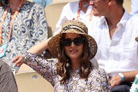 Roland Garros 2023 - Celebrities In The Stands - Day 11 NB