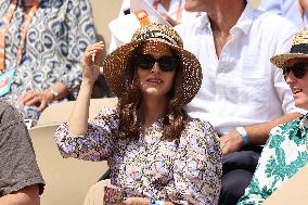 Roland Garros 2023 - Celebrities In The Stands - Day 11 NB