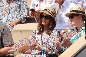 Roland Garros 2023 - Celebrities In The Stands - Day 11 NB