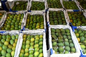Mango Fruits Market In Dhaka, Bangladesh