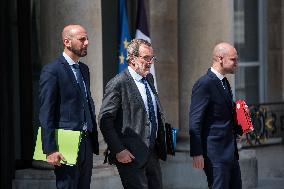 Council Of Ministers At Elysee Palace