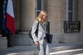 Council Of Ministers At Elysee Palace