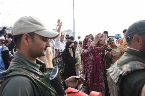 Kashmiri Muslims Leave For Annual Hajj Pilgrimage