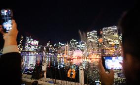 AUSTRALIA-SYDNEY-VIVID SYDNEY-LIGHT FESTIVAL