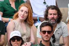 French Open - VIPs In The Stands