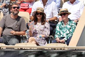 Roland Garros 2023 - Celebrities In The Stands - Day 11 NB