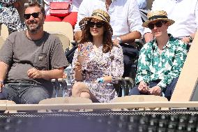 Roland Garros 2023 - Celebrities In The Stands - Day 11 NB