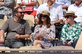 Roland Garros 2023 - Celebrities In The Stands - Day 11 NB