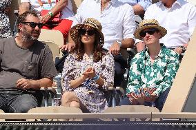 Roland Garros 2023 - Celebrities In The Stands - Day 11 NB