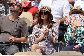 Roland Garros 2023 - Celebrities In The Stands - Day 11 NB