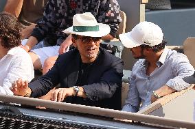 Roland Garros 2023 - Celebrities In The Stands - Day 11 NB