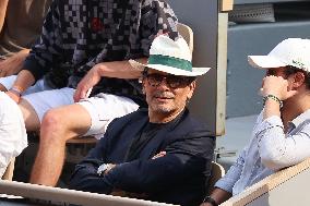 Roland Garros 2023 - Celebrities In The Stands - Day 11 NB