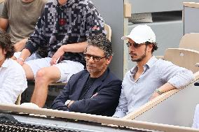 Roland Garros 2023 - Celebrities In The Stands - Day 11 NB