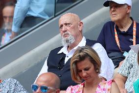 Roland Garros 2023 - Celebrities In The Stands - Day 11 NB