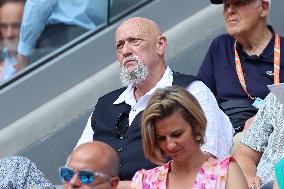 Roland Garros 2023 - Celebrities In The Stands - Day 11 NB