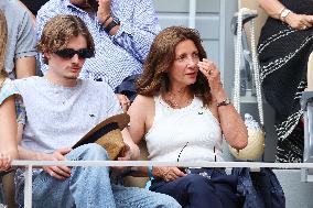 Roland Garros 2023 - Celebrities In The Stands - Day 11 NB