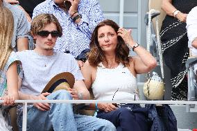 Roland Garros 2023 - Celebrities In The Stands - Day 11 NB