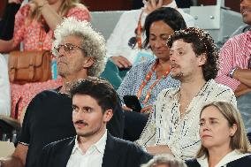 Roland Garros 2023 - Celebrities In The Stands - Day 11 NB