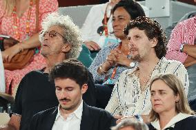 Roland Garros 2023 - Celebrities In The Stands - Day 11 NB