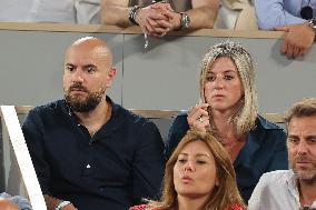 Roland Garros 2023 - Celebrities In The Stands - Day 11 NB