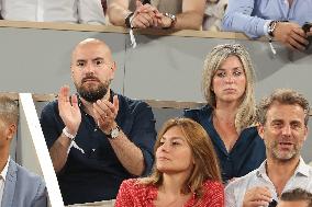 Roland Garros 2023 - Celebrities In The Stands - Day 11 NB