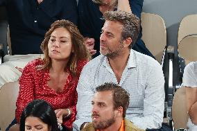 Roland Garros 2023 - Celebrities In The Stands - Day 11 NB