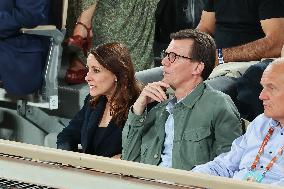 Roland Garros 2023 - Celebrities In The Stands - Day 11 NB