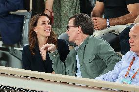 Roland Garros 2023 - Celebrities In The Stands - Day 11 NB