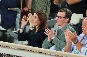 Roland Garros 2023 - Celebrities In The Stands - Day 11 NB