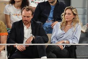 Roland Garros 2023 - Celebrities In The Stands - Day 11 NB