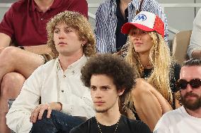 Roland Garros 2023 - Celebrities In The Stands - Day 11 NB