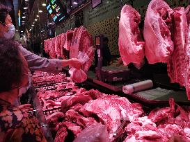 Pork Prices Fall