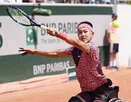 Wheelchair tennis: French Open