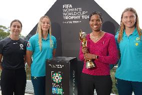 (SP)AUSTRALIA-SYDNEY-FOOTBALL-FIFA WOMEN'S WORLD CUP-TROPHY TOUR