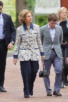 Queen Sofia Visits The Zoo - Madrid