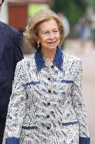 Queen Sofia Visits The Zoo - Madrid