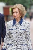 Queen Sofia Visits The Zoo - Madrid