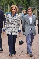 Queen Sofia Visits The Zoo - Madrid