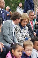 Queen Sofia Visits The Zoo - Madrid