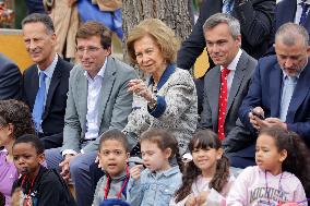 Queen Sofia Visits The Zoo - Madrid