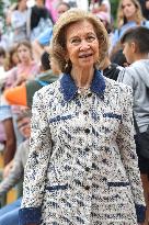 Queen Sofia Visits The Zoo - Madrid