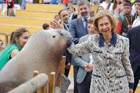 Queen Sofia Visits The Zoo - Madrid