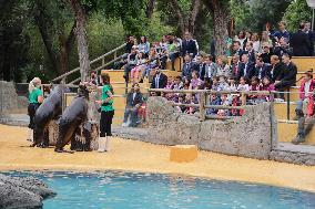 Queen Sofia Visits The Zoo - Madrid