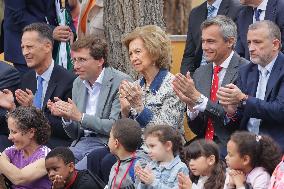 Queen Sofia Visits The Zoo - Madrid