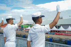BRUNEI-CHINESE NAVAL TRAINING SHIP-GOODWILL VISIT-CONCLUSION