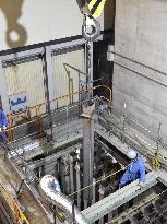 Dismantlement of nuclear reactor in Japan