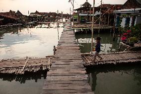 Sinking Village In Central Java
